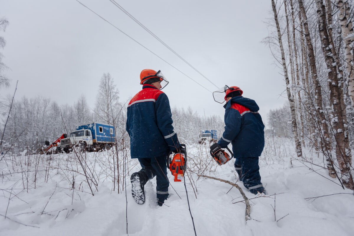 В Тверской области могут возникнуть проблемы с электричеством из-за снегопада