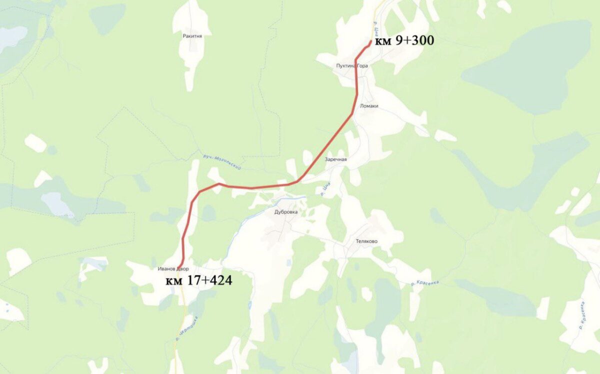 В Тверской области продолжается реконструкция дорог, входящих в состав транспортной хорды