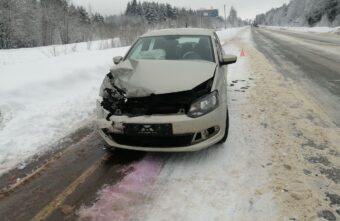 В Тверской области спешащий водитель "отправил" мужчину в больницу