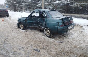 ВАЗ и Kia столкнулись в Тверской области, есть пострадавший