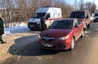 Маленькая девочка пострадала в ДТП в Твери Маленькая девочка пострадала в ДТП в Твери
