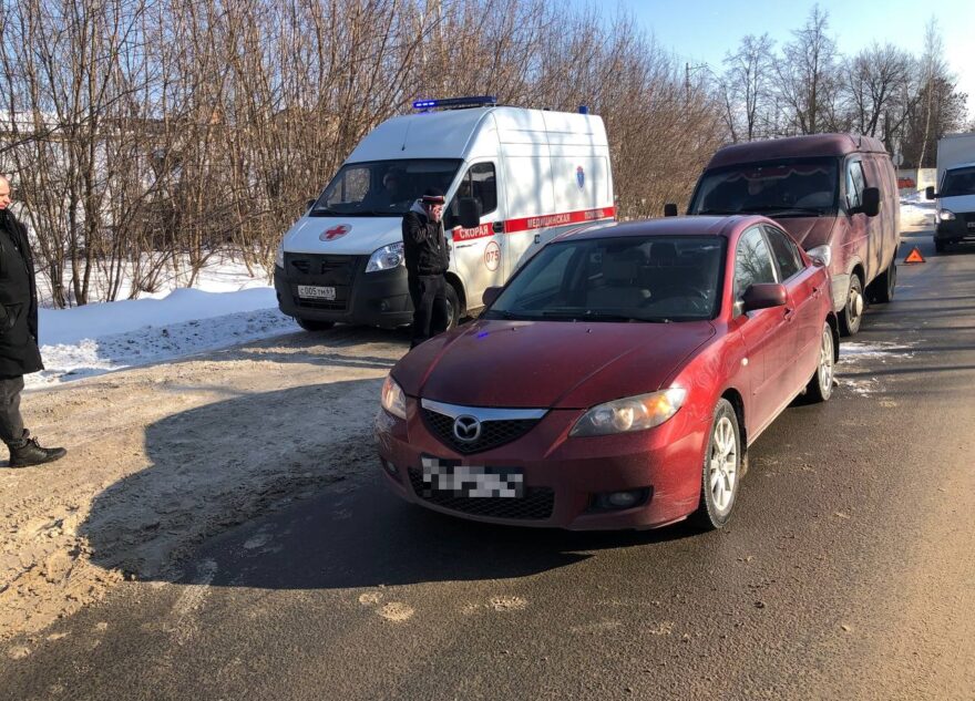 Маленькая девочка пострадала в ДТП в Твери