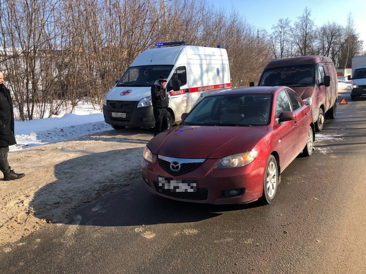 Маленькая девочка пострадала в ДТП в Твери