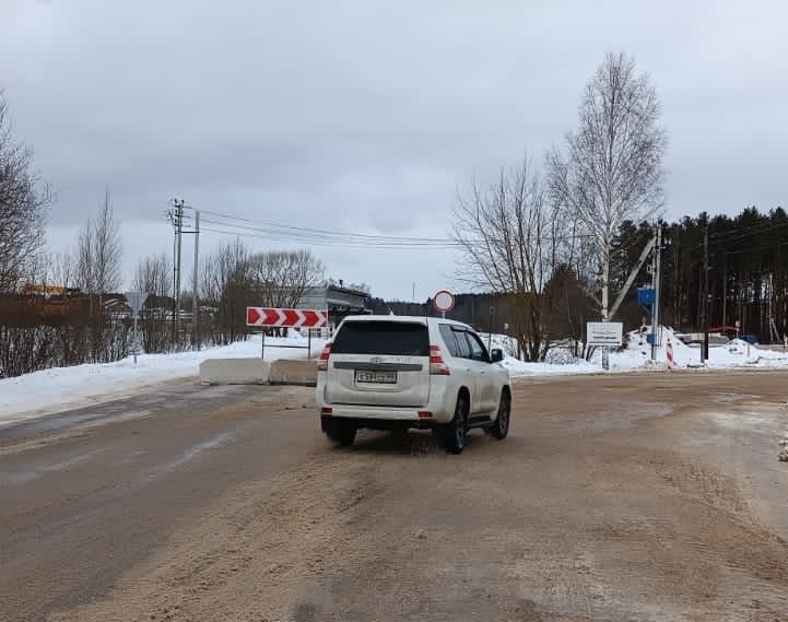Внимание, автомобилисты: дорога Глазково – Мухино под Тверью перекрыта