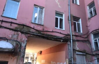 Разрушение дома в центре Твери привлекло внимание ведомств Разрушение дома в центре Твери привлекло внимание ведомств