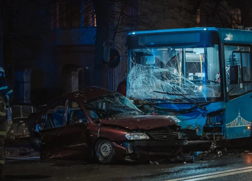 На Петербургском шоссе в Твери произошло массовое ДТП