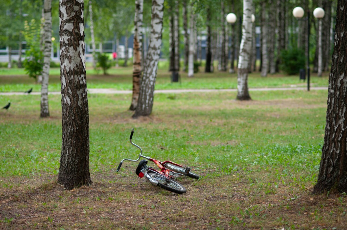 Житель Тверской области попытался избежать наказания, бросив велосипед