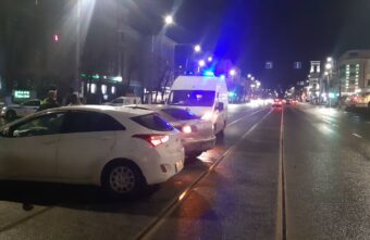 Водитель иномарки пострадал в столкновении на Тверском проспекте в Твери