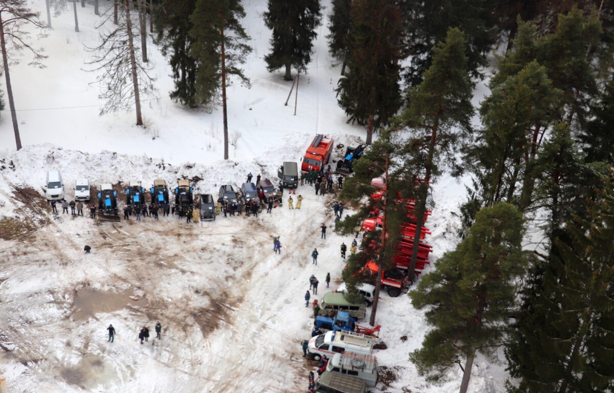 В Тверской области проводятся учения по подготовке к пожароопасному периоду