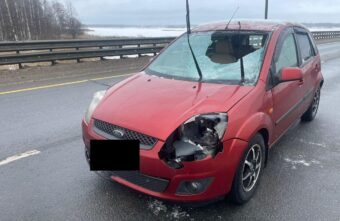 Падение ледяных осколков привело к ДТП с пострадавшим в Тверской области Падение ледяных осколков привело к ДТП с пострадавшим в Тверской области