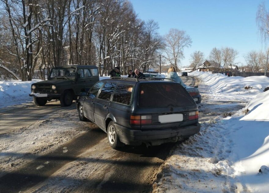 При столкновении двух автомобилей в Тверской области пострадала женщина При столкновении двух автомобилей в Тверской области пострадала женщина