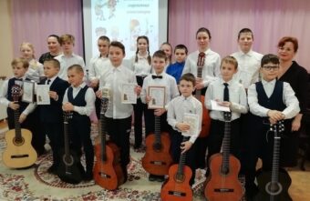 В Андреапольской школе искусств прошел конкурс среди музыкантов и танцоров