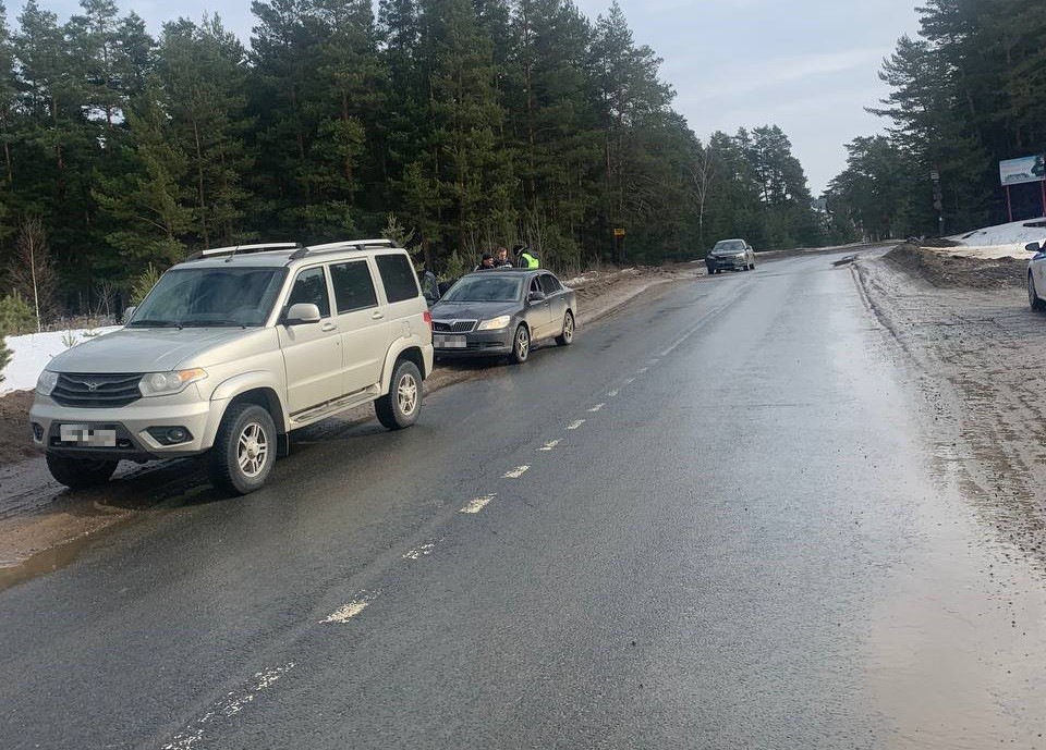 Женщину доставили в больницу после тройного ДТП в Твери