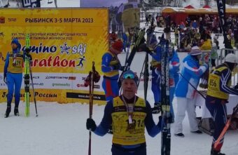 Вышневолоцкие лыжники приняли участие в "золотой гонке" Демидовского марафона