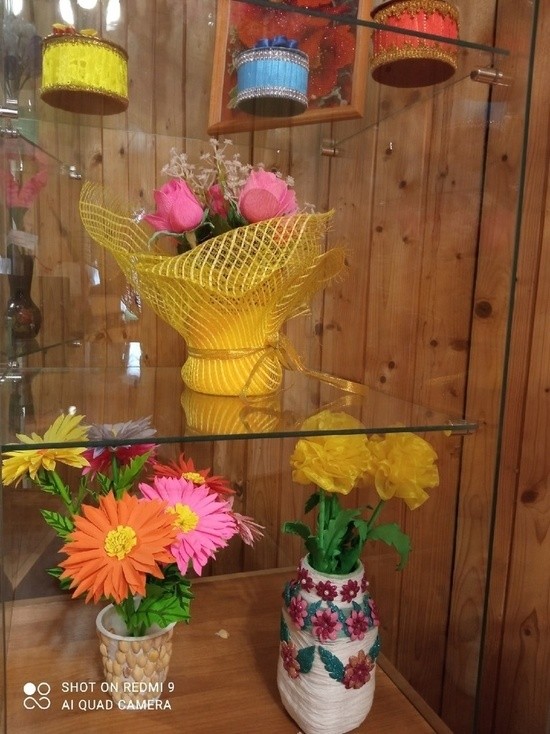 В Оленино Тверской области проходит выставка «Цветок мечты»