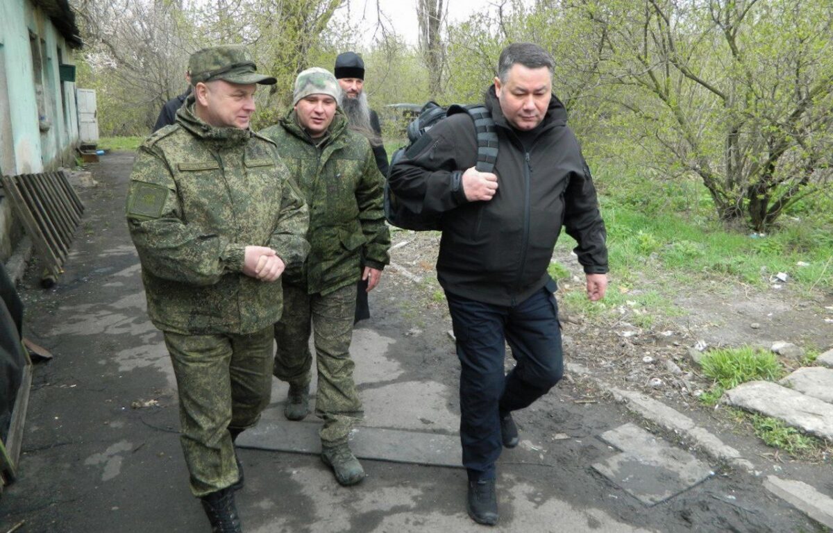 Накануне Пасхи Игорь Руденя встретился с военнослужащими в прифронтовой зоне