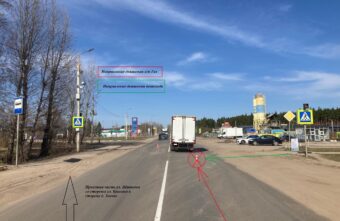 Девушка попала под колёса автомобиля на пешеходном переходе в Твери