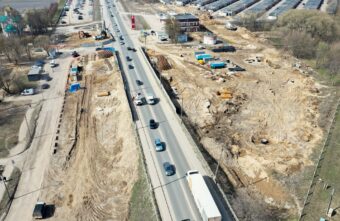 Губернатор Игорь Руденя: работы на Западном мосту идут в соответствии с планом