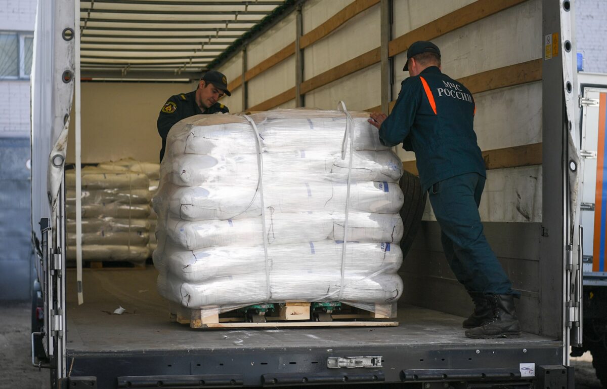 Из Тверской области отправили гуманитарный груз в Бердянск