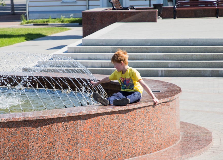 28 апреля в Твери начался сезон фонтанов