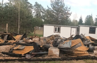 В Тверской области задержали мужчину, который поджег дом