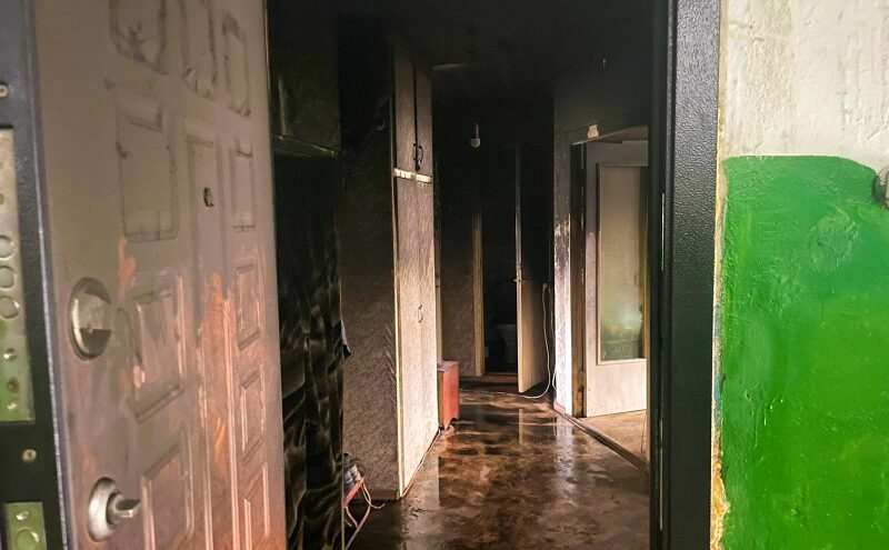 При тушении пожара в Тверской области нашли труп мужчины