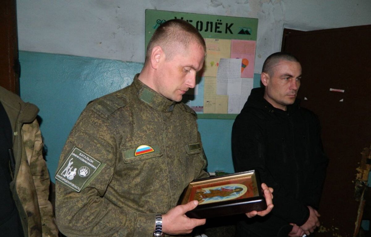 Накануне Пасхи Игорь Руденя встретился с военнослужащими в прифронтовой зоне