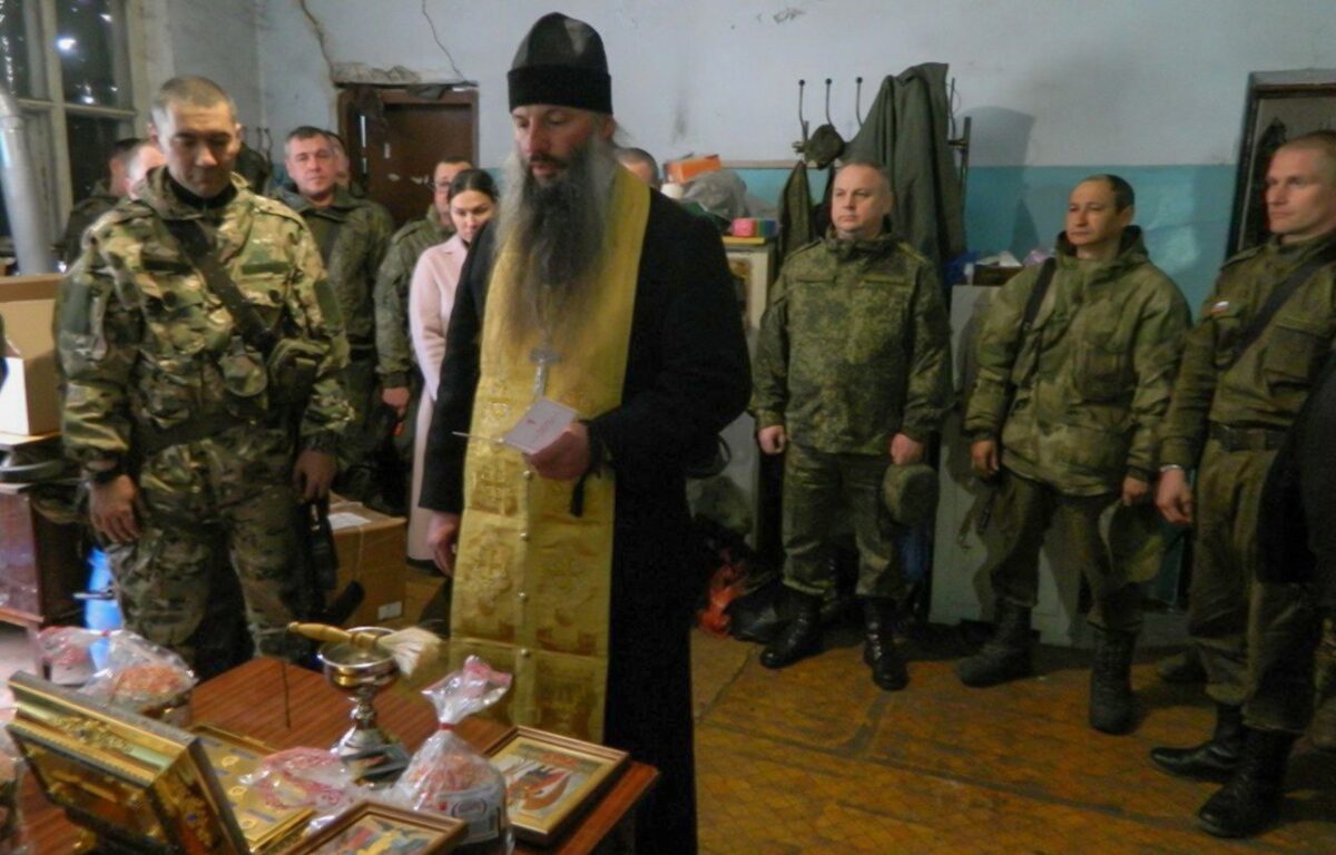 Накануне Пасхи Игорь Руденя встретился с военнослужащими в прифронтовой зоне