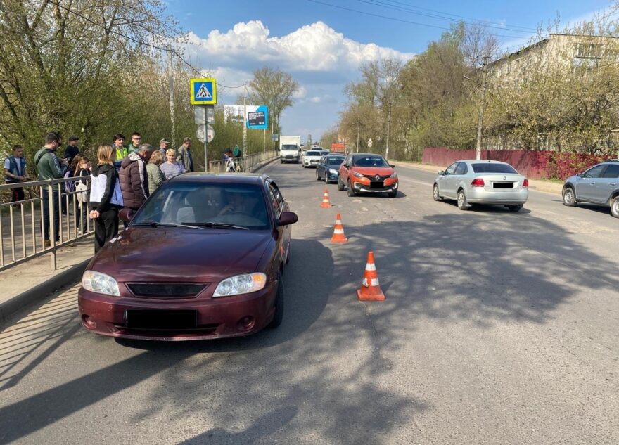 Водитель "Киа" сбил пешехода на зебре в Тверской области