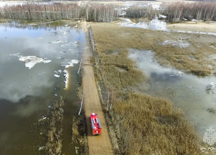 В городах Тверской области подтопило приусадебные участки
