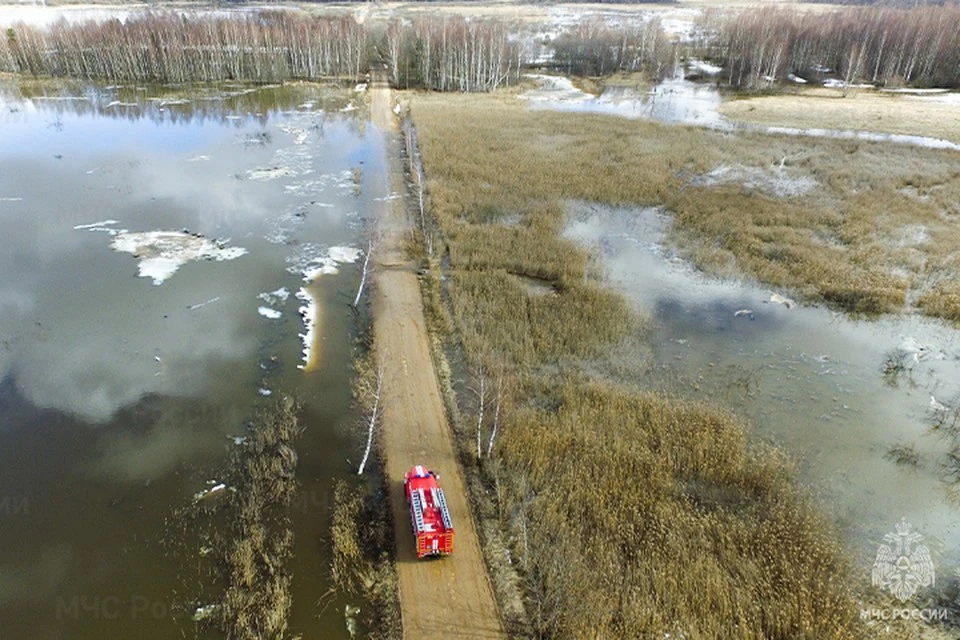 В городах Тверской области подтопило приусадебные участки