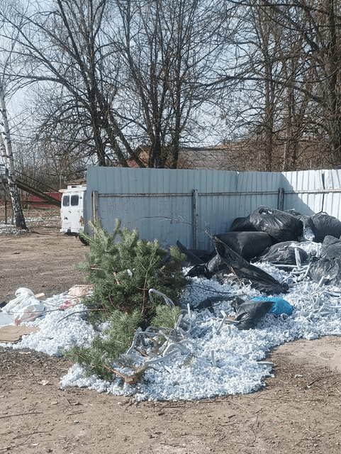 Под Тверью «выпал» искусственный снег