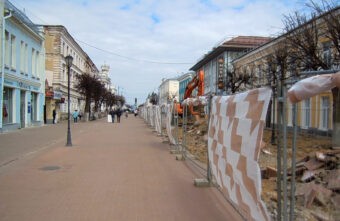 В Твери стартовали работы по благоустройству главной пешеходной улицы города В Твери стартовали работы по благоустройству главной пешеходной улицы города