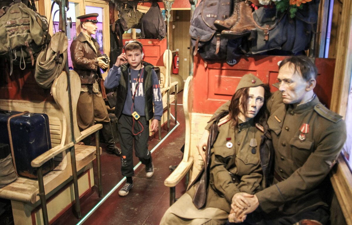 В Ржев Тверской области прибыл «Поезд Победы»