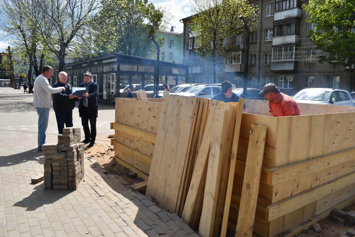 До конца мая в Твери обещают построить фонтан