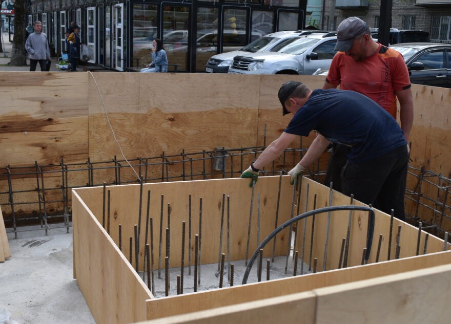 До конца мая в Твери обещают построить фонтан