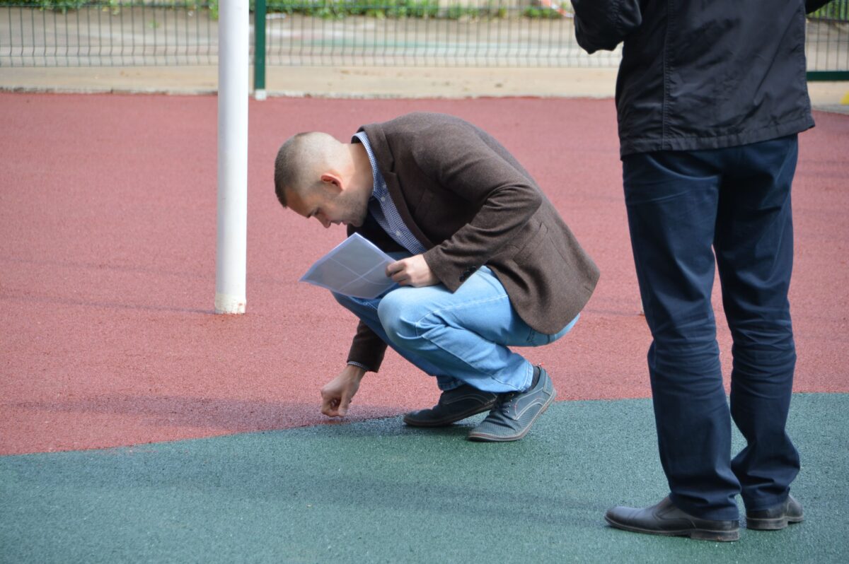 Жители дома в Твери усовершенствовали новую спортплощадку через ППМИ