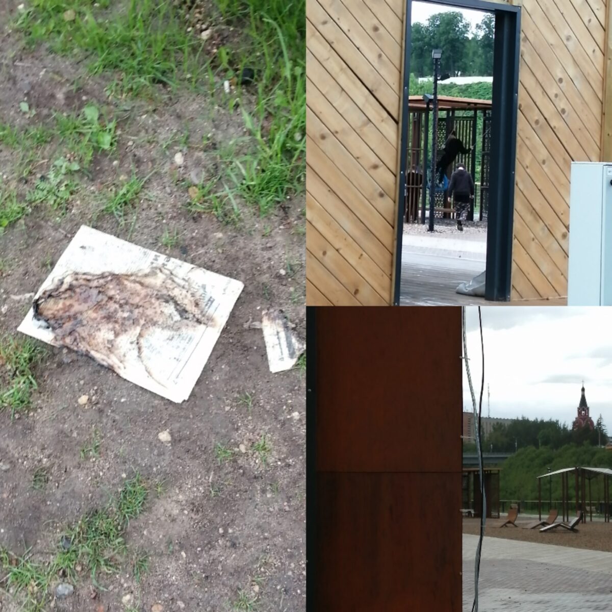 В Тверской области подростков застали за разрушением парка