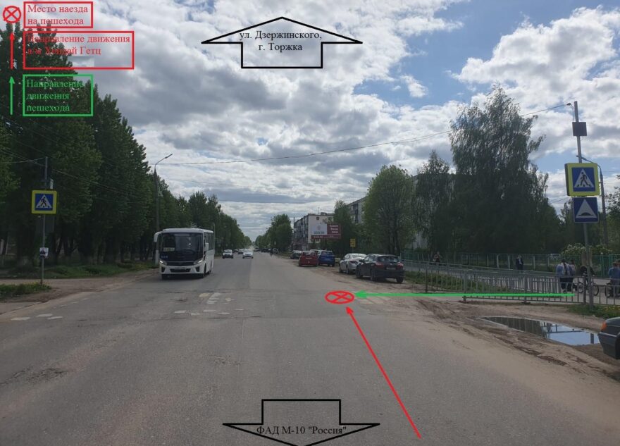 На пешеходном переходе в Тверской области машина сбила ребенка На пешеходном переходе в Тверской области машина сбила ребенка