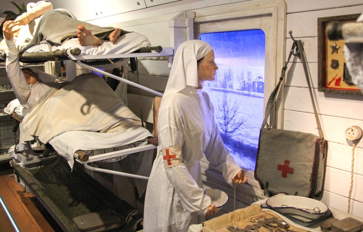 В Ржев Тверской области прибыл «Поезд Победы»