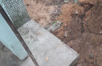 В Твери под подъездной плитой заживо замуровали кошку В Твери под подъездной плитой заживо замуровали кошку