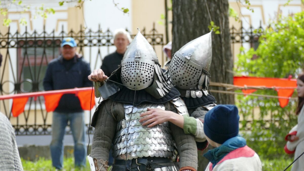 В Твери прошел фестиваль исторического моделирования «Копьё святого Георгия»