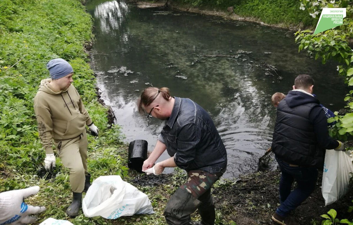 Жители Тверской области убирают мусор на территории водоемов | ТОП Тверь  новости