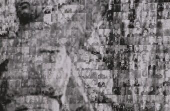 В Вышневолоцком округе образ воина создали из минифотографий