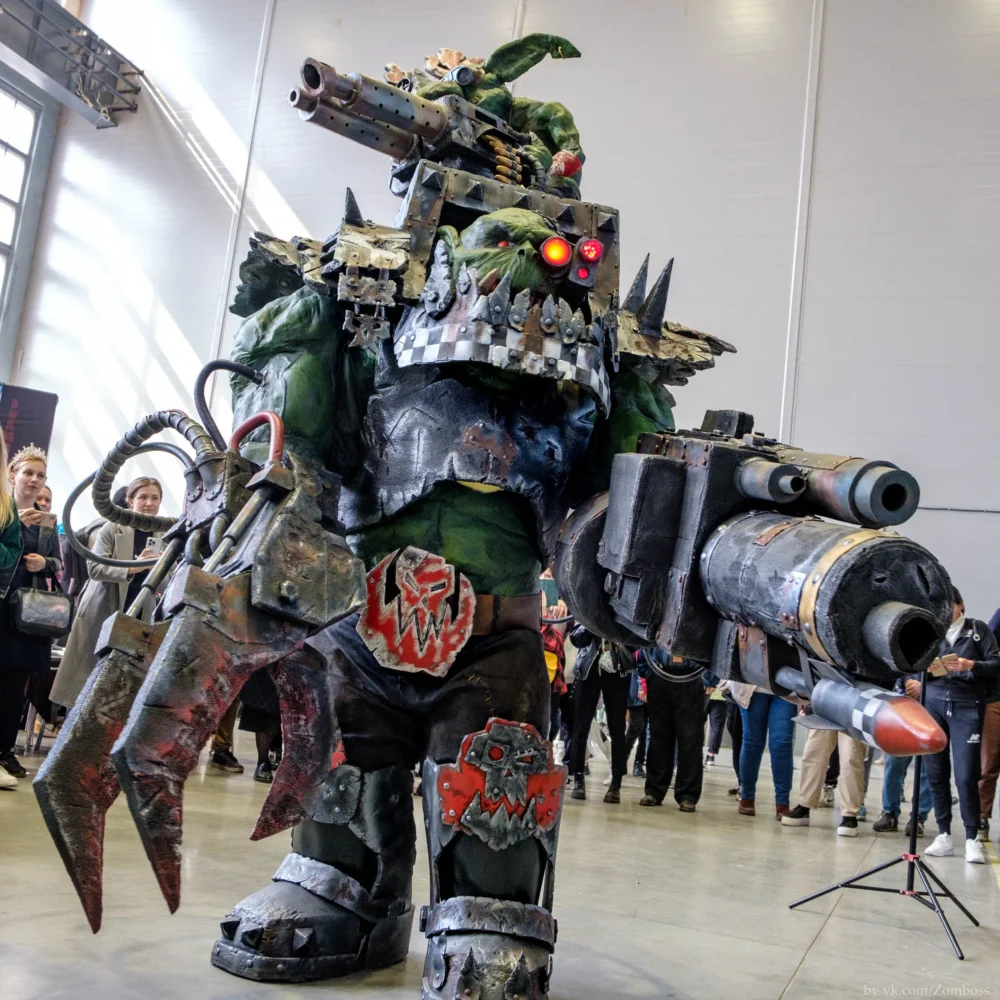 «Waaagh!»: тверитянин стал победителем конкурса, создав огромный костюм орка