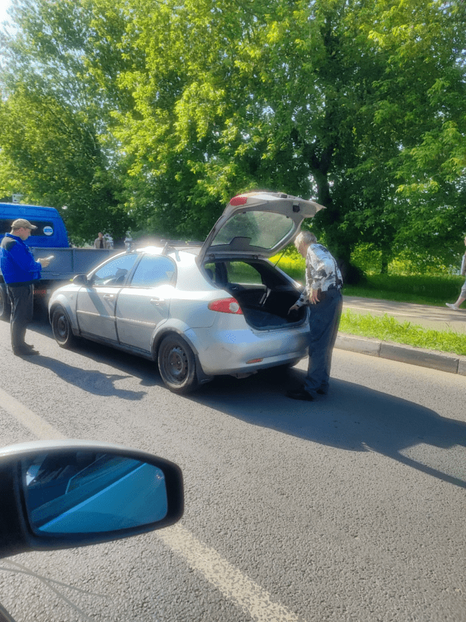 В Твери собирается пробка из-за ДТП на Петербургском шоссе