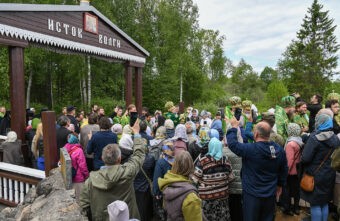 От истока реки Волги в Тверской области начался XXIV Волжский крестный ход От истока реки Волги в Тверской области начался XXIV Волжский крестный ход