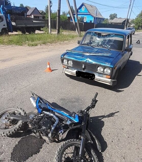 По вине 13-летнего водителя в Тверской области произошло ДТП По вине 13-летнего водителя в Тверской области произошло ДТП