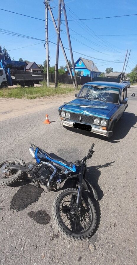 По вине 13-летнего водителя в Тверской области произошло ДТП