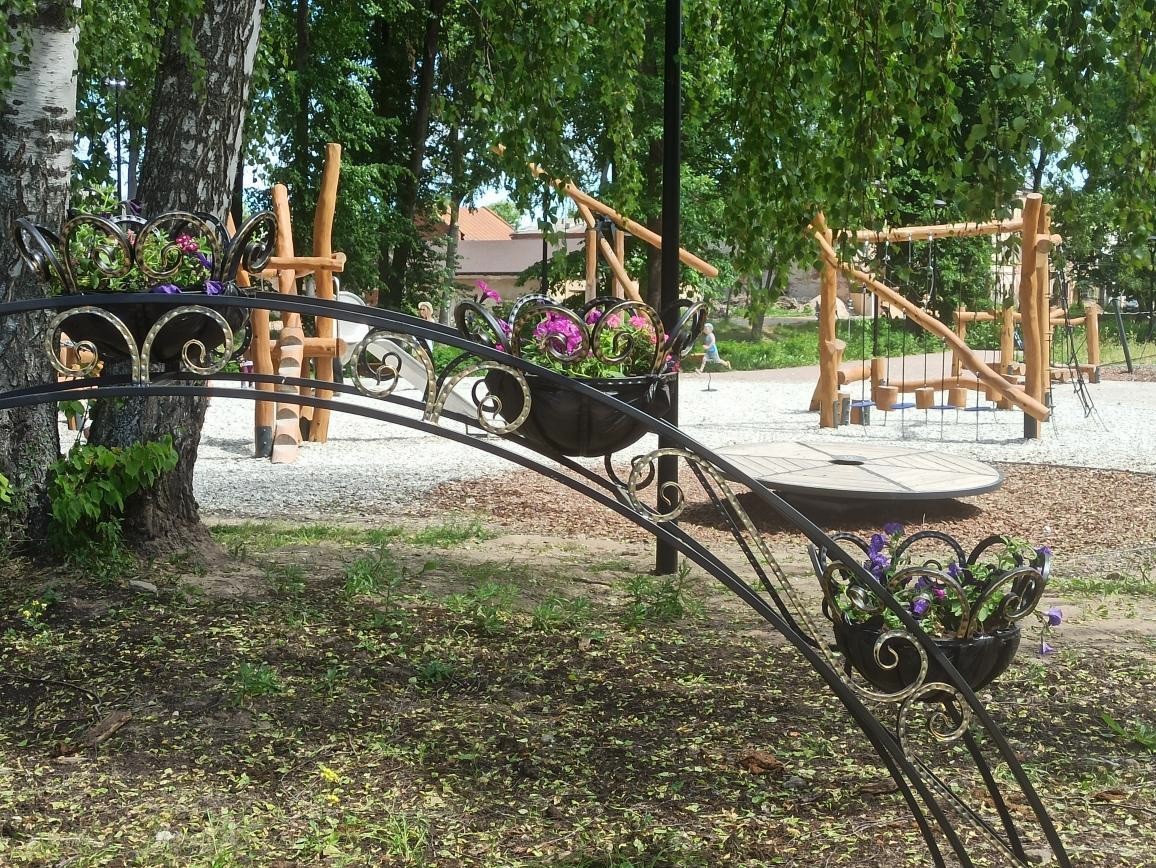 Городской сад Вышнего Волочка преображается | ТОП Тверь новости